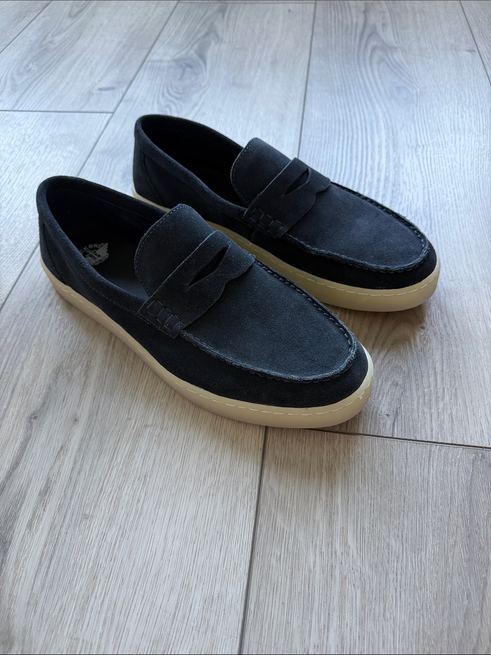 Dockers Vaughn Loafers Men’s 10 Navy Penny Shoes Slip On Business Casual Leather